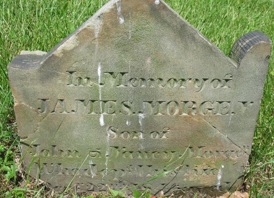 James Morgen tombstone